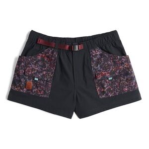 Topo Design’s Women’s Retro River Shorts Black/Meteor, sz M - RARE